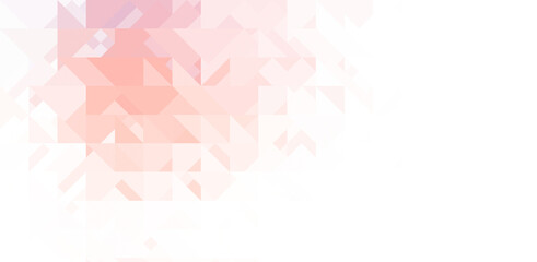 Intersecting shapes design on white background. Abstract minimalistic wallpaper. Colorful geometric template.