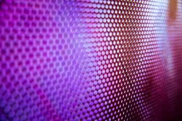 CloseUp LED blurred screen. LED soft focus background. abstract background ideal for design.
