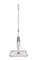 Washing mop for floor cleaning, hands free squeeze