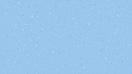 Abstract pastel blue background spotted with small blue and white dots