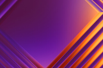 Fototapeta premium Abstract framed background. Colorful vibrant wavy design wallpaper. Creative graphic 2d illustration with centered frame. Trendy fluid cover with dynamic shapes flow.