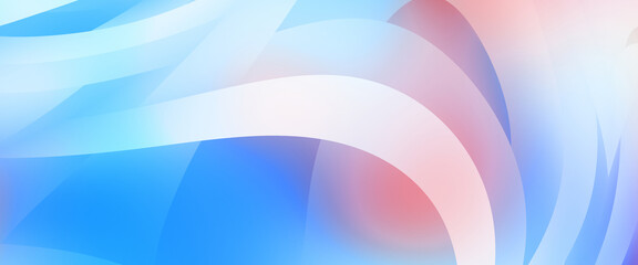 Abstract background with colorful gradient. Vibrant graphic wallpaper with stripes design. Fluid 2D illustration of modern movement.