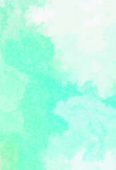 Watercolor painted background. Abstract Illustration wallpaper. Brush stroked painting. 2D Illustration.