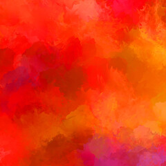 Strokes of paint. 2D Illustration. Brushed Painted Abstract Background. Brush stroked painting. Modern art.