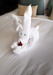 Towel bunny