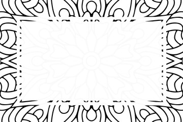 Vector islamic background with mandala