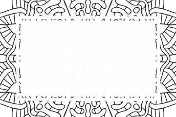 Vector islamic background with mandala