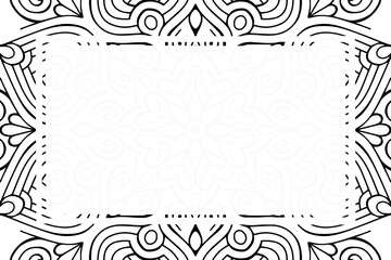 Vector islamic background with mandala