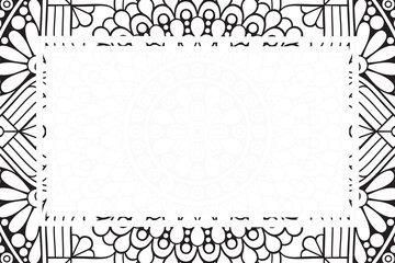 Vector islamic background with mandala