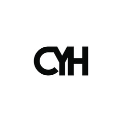 cyh letter original monogram logo design