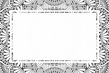 Vector islamic background with mandala