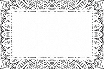 Vector islamic background with mandala