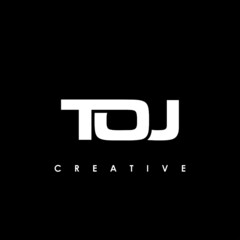 TOJ Letter Initial Logo Design Template Vector Illustration