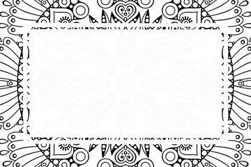 Vector islamic background with mandala