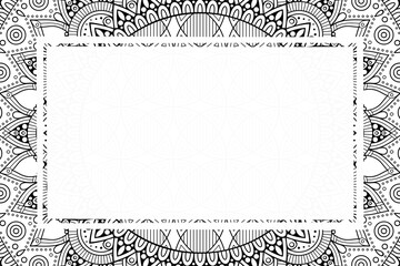 Vector islamic background with mandala