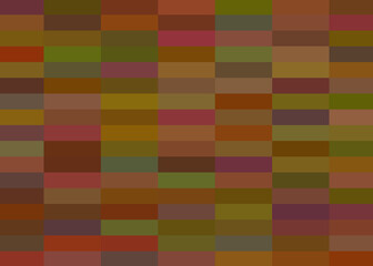 Brown background consisting of many rectangles.