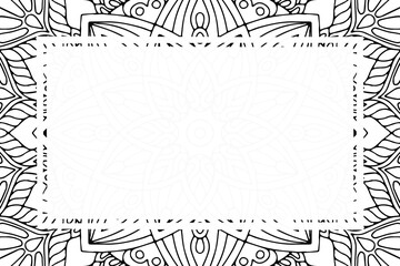 Obraz premium Vector islamic background with mandala