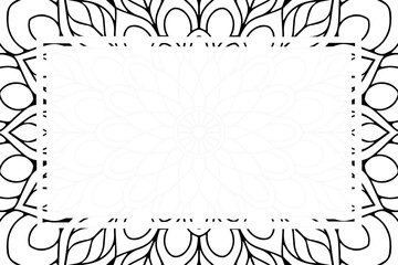 Vector islamic background with mandala