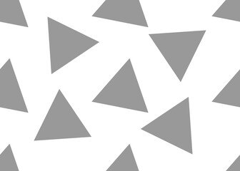 Gray triangles on a light background. For design.