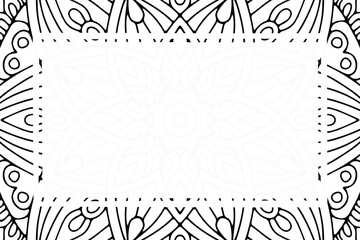 Vector islamic background with mandala