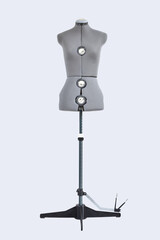 Dummy mannequin isolated on white background