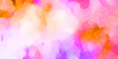Watercolor painted background. Abstract Illustration wallpaper. Brush stroked painting. 2D Illustration.