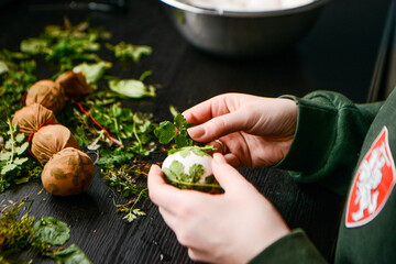 natural ear painting