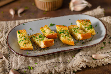 Butter garlic baguette