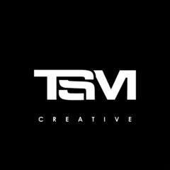TSM Letter Initial Logo Design Template Vector Illustration
