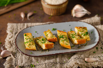 Butter garlic baguette