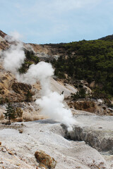 伽藍岳　火口付近（日本,大分県）
