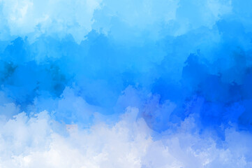 2D illustration of colorful brush strokes. Decorative texture painting. Vibrant paint pattern backdrop.