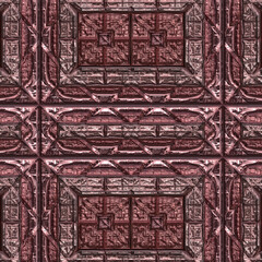 3d effect - abstract metallic surface geometric pattern 