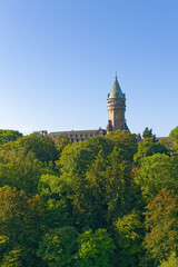 Fototapeta na wymiar Luxembourg, BCEE Old Town, Luxembourg City