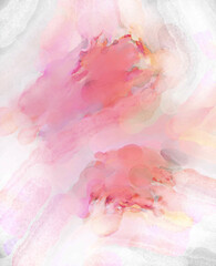 Brushed Painted Abstract Background. Brush stroked painting. Strokes of paint. 2D Illustration.