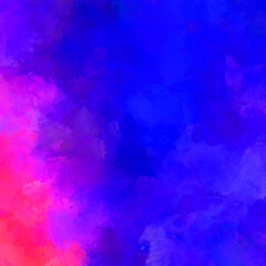 Fototapeta premium Wall art. Unique and creative illustration. Brush stroked painting. Abstract background of colorful brush strokes. Brushed vibrant wallpaper. Painted artistic creation.