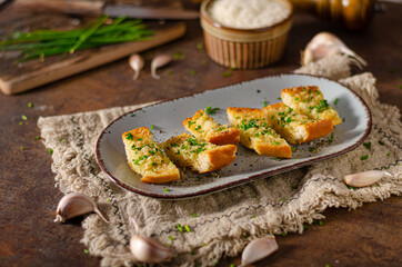 Butter garlic baguette