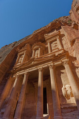 Obraz premium Jordan, Al Khazneh, The Treasury, Petra