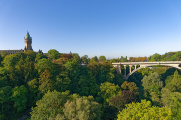 Luxembourg, Adolphe Bridge, Luxembourg City