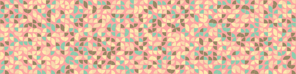 Abstract Geometric Pattern generative computational art illustration