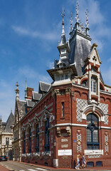 Fototapeta premium Palais BÃ © NÃ © Dictine, Benedictine Palace, Fecamp, Normandy, France