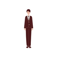 メガネをかけたビジネスマン
