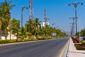 Entrance, Main Street, Salalah, Oman