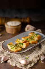 Butter garlic baguette