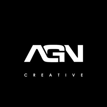 AGN Letter Initial Logo Design Template Vector Illustration