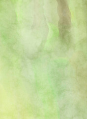 Modern painting of soothing brush strokes resembling alcohol inks. Watercolor abstract painting with pastel colors for poster, wall art, banner, card, book cover or packaging.