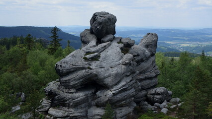 Table Mountains National Park Poland, great shooter, Table Mountains, rock sculptures