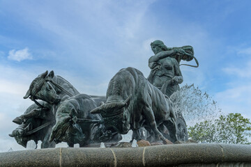 Obraz premium The Gefion Fountain, Copenhagen, Denmark