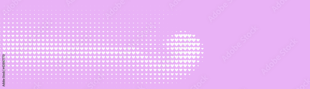 Aufkleber halftone in abstract style. geometric retro banner vector texture. modern print. white and pink back