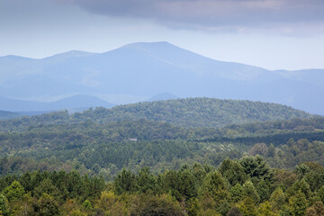 Mountain in the distance